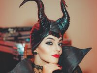 Contoh Make Up Karakter - Maleficent