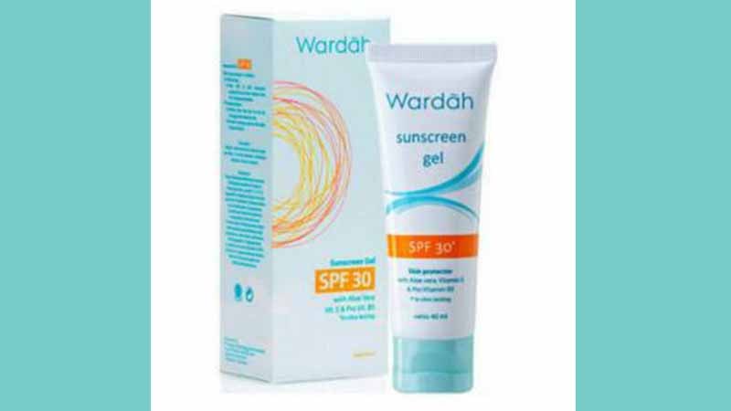 Sunscreen Terbaik yang Bagus untuk Wajah - Wardah Sunscreen Gel SPF 30