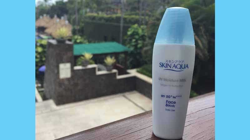 Sunscreen SPF 50 - Skin Aqua UV Moisture Milk SPF 50+ PA+++