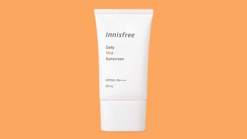 Innisfree Daily Mild Sunscreen SPF 50 PA ++++