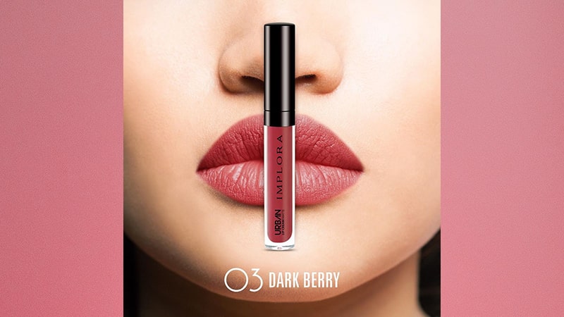 Urban Implora Lip Cream Matte - Shade 03 Dark Berry