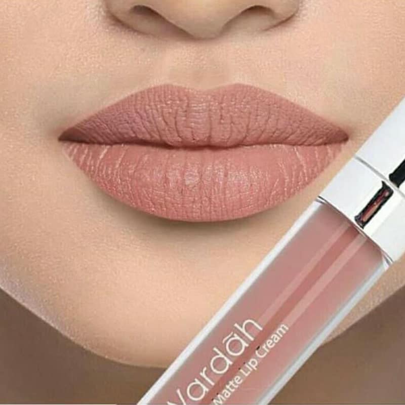 Warna Lipstik Wardah Natural - Exclusive Matte Lip Cream See You Latte
