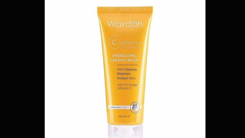 Pembersih Wajah Wardah - Wardah C-Defense Energizing Creamy Wash