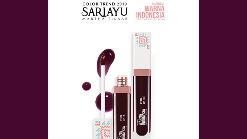 Warna Sariayu Hydra Lip Tint - Hydra Lip Tint WI 03