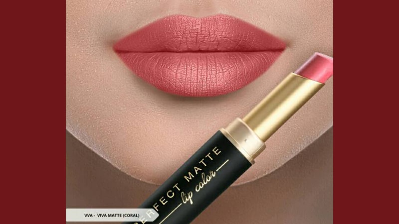 Warna Lipstik Viva Perfect Matte - 703 Coral