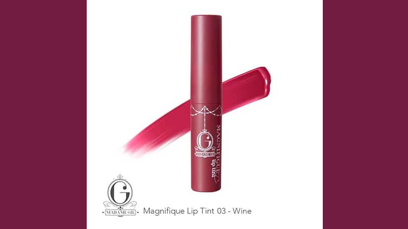 Warna Magnifique Lip Tint Madame Gie - 03 Wine
