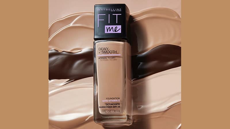 Warna Foundation Maybelline - Fit Me Dewy + Smooth