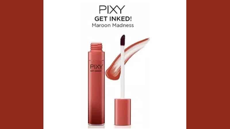 Warna Lip Tint Pixy - Get Inked Maroon Madness