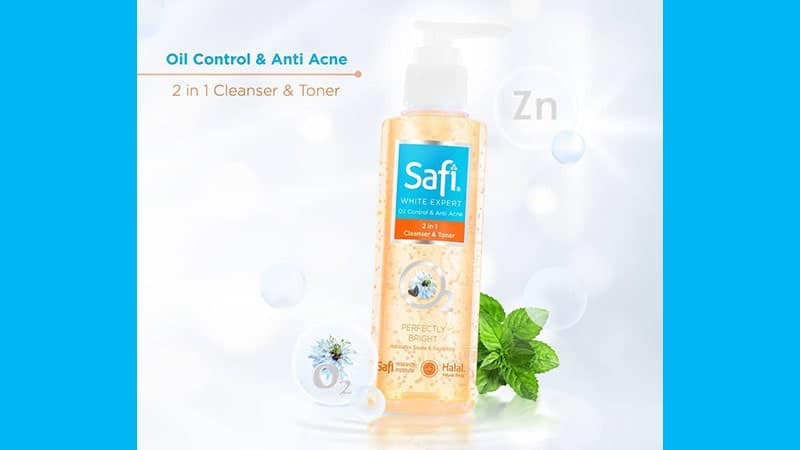 Oil Control & Anti Acne 2 in 1 Cleanser and Toner