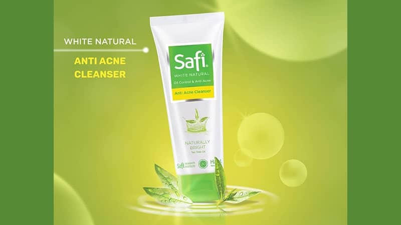 Produk Safi untuk Jerawat - White Natural Anti Acne Cleanser