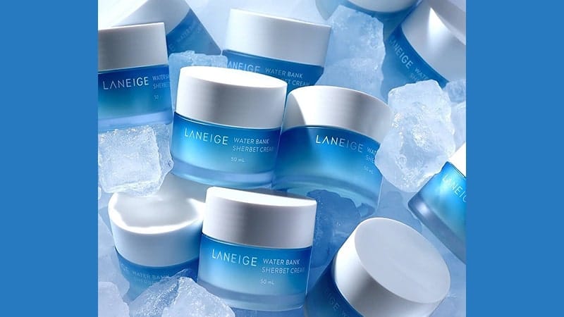 Laneige Water Bank Skin Care Routine - Sherbet Cream