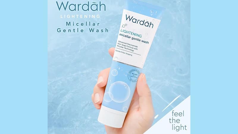 Paket Wardah Lightening Series - Micellar Gentle Wash