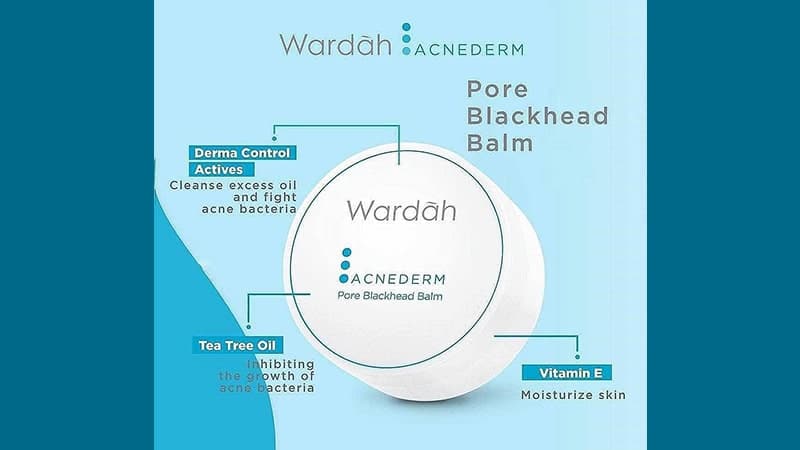 Rangkaian Wardah Acnederm Series - Pore Blackhead Balm