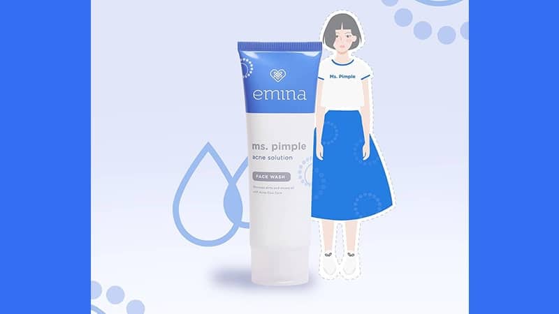 Rangkaian Paket Skincare Emina Ms Pimple - Acne Solution Face Wash