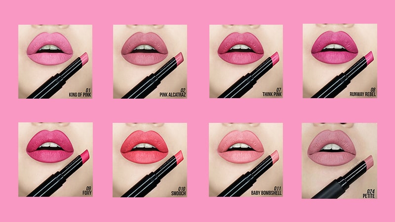 Varian Warna Lipstik Make Over Ultra Hi Matte - Pink