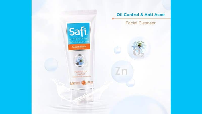 Rekomendasi Facial Wash untuk Kulit Berminyak - Safi White Expert Oil Control & Anti Acne Facial Cleanser