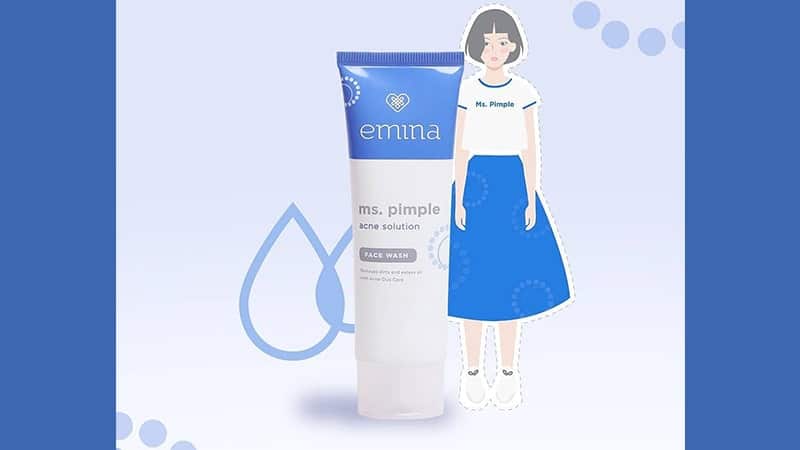 Rekomendasi Facial Wash untuk Kulit Berjerawat - Emina Ms. Pimple Acne Solution Face Wash
