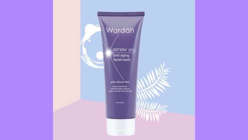 Produk Wardah untuk Usia 30 Tahun ke Atas - Renew You Anti Aging Facial Wash